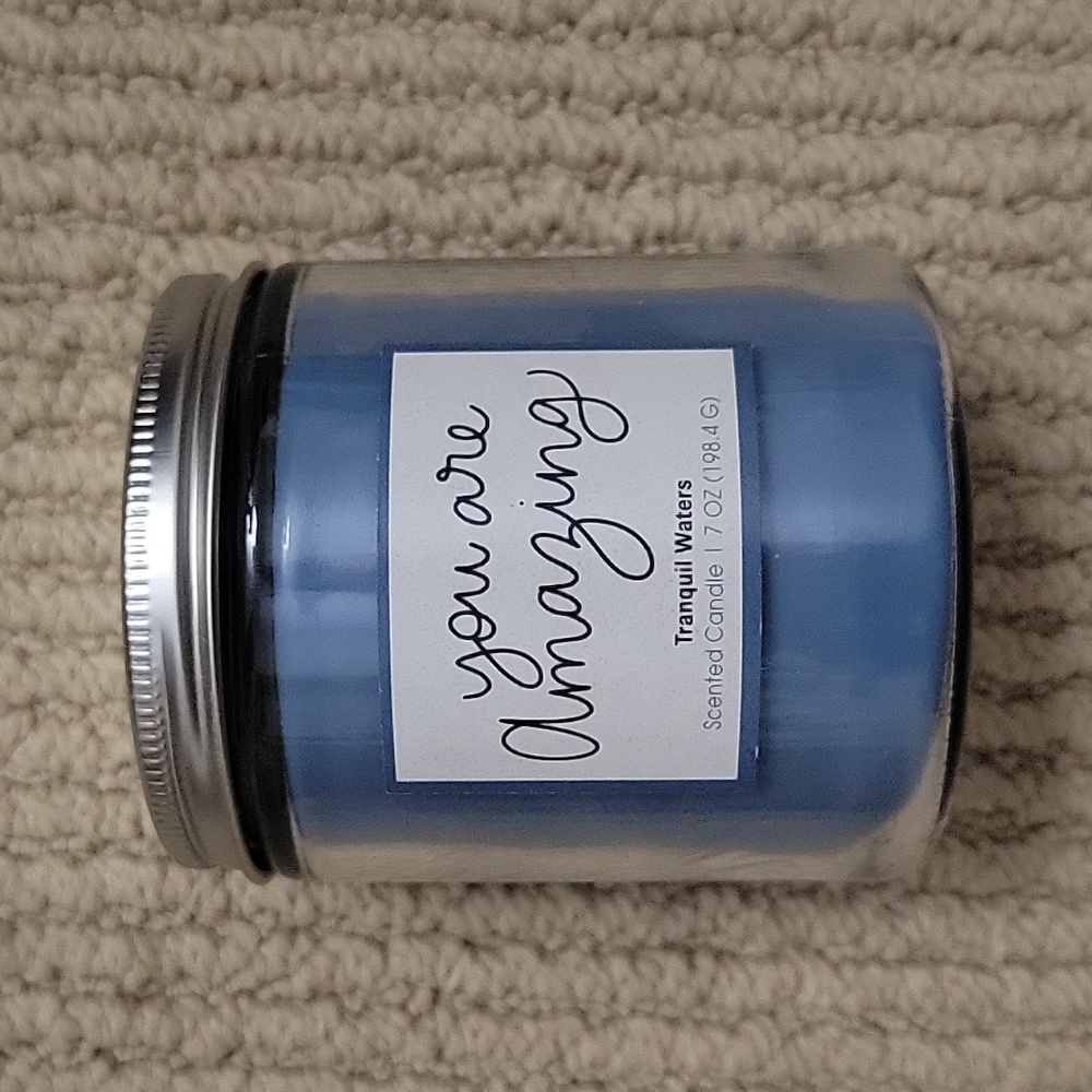 You Are Amazing Candle - Tranquil Waters